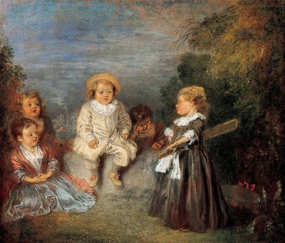 Happy Age! Golden Age by Jean Antoine Watteau